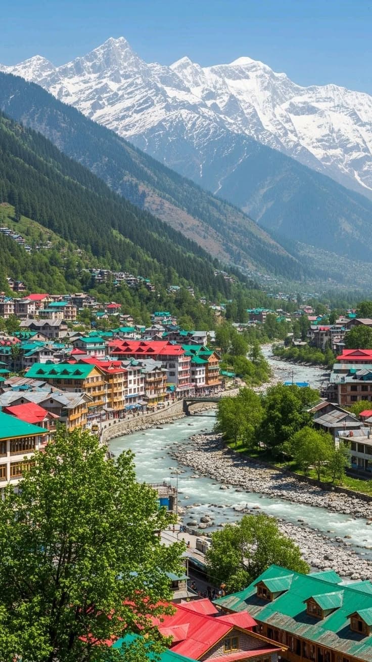 Manali Solang Valley Snowscape